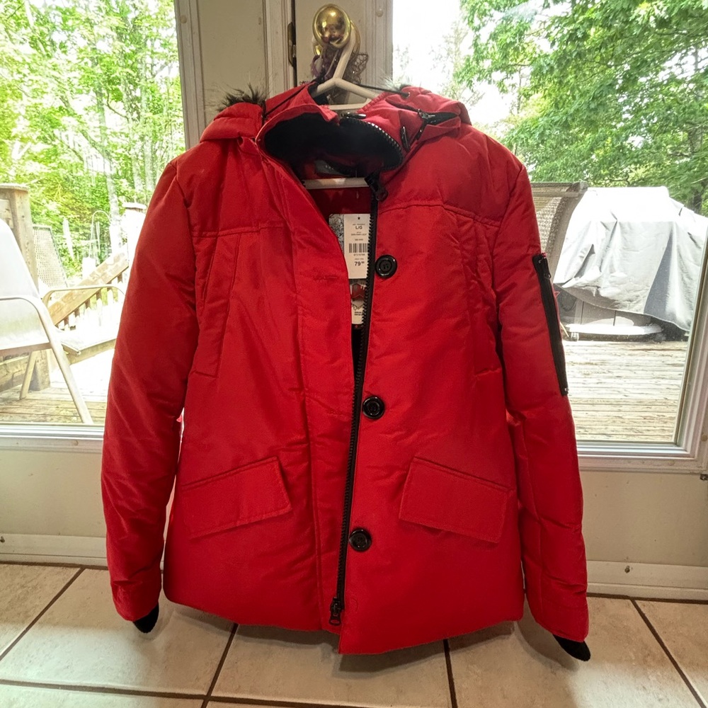 Red Winter Jacket